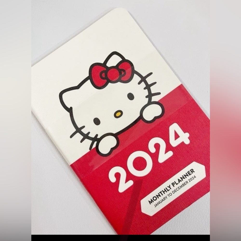 2024 Hello Kitty Small Monthly Planner